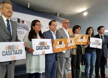 Senadores de Movimiento Ciudadano piden revertir "casetazo"