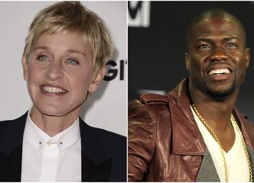 DeGeneres exhorta a Kevin Hart para ser anfitrión de Los Oscar