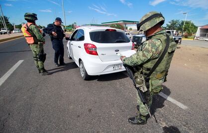 Refuerzan 600 elementos de la Policía Militar vigilancia en Sinaloa