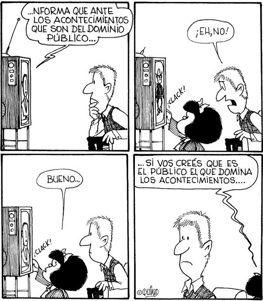 Mafalda. Fuente: Instagram @mafaldadigital