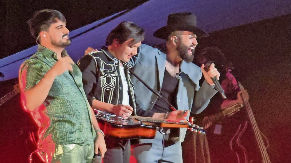 Primero ofreció una conferencia y luego dio un concierto en la arena MGM de Las Vegas. Foto: Jerry Budar y Jesús Díaz / EL UNIVERSAL