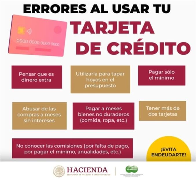 ¡No abuses de los meses sin intereses! 7 Errores que cometemos con las tarjetas de crédito