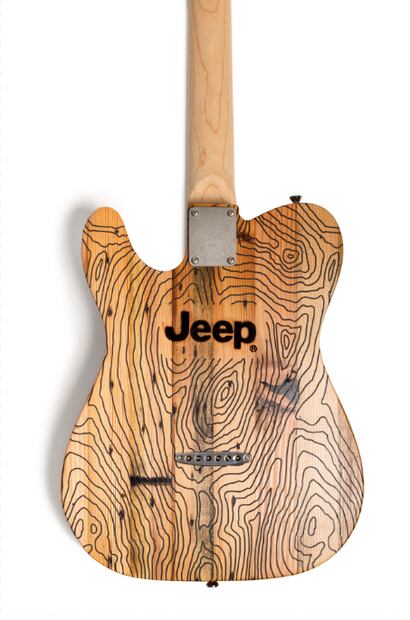 Jeep fabricará una serie limitada de guitarras con madera de una planta de autos