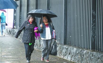Amanece CDMX con lluvias; prevén precipitaciones durante el día 