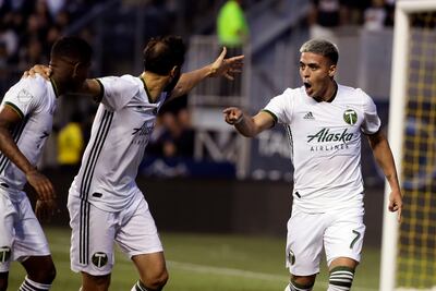 Brian Fernández anota en la MLS y le dedica el gol al Necaxa