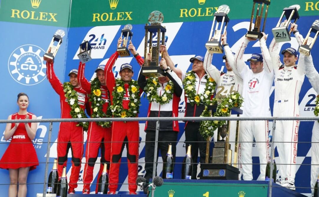 La escudería alemana se lleva el 1-2 en la categoría principal y el segundo lugar con Patrick Dempsey