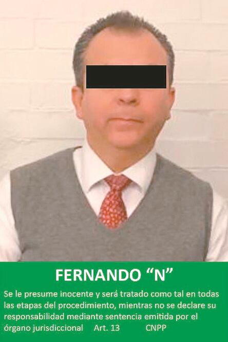 Fernando Javier “N” fue puesto a disposición de un juez de Control con sede en el Reclusorio Norte, quien determinará su situación jurídica. ESPECIAL