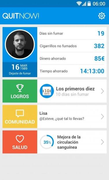 Cinco apps para dejar de fumar