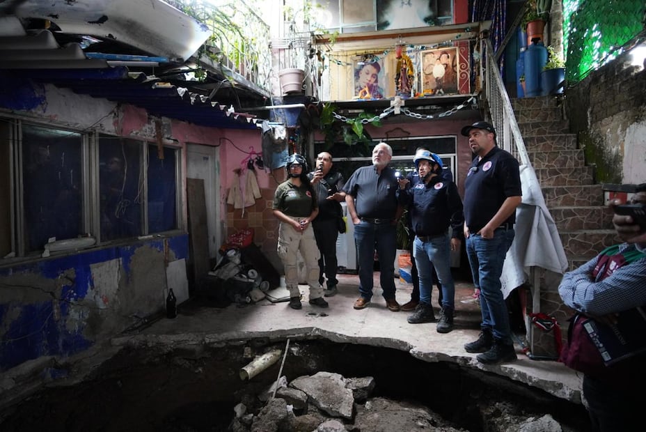La demarcación señaló que para evitar riesgos mayores a las ocho familias que habitaban el predio, se determinó el desalojo permanente en las viviendas. (Foto: especial)