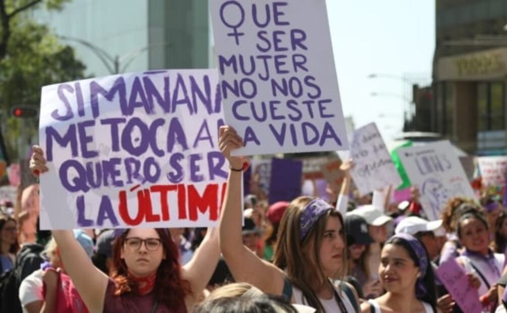 “Te prefiero violenta que muerta”: Así fue la marcha por el Día Internacional de la Mujer