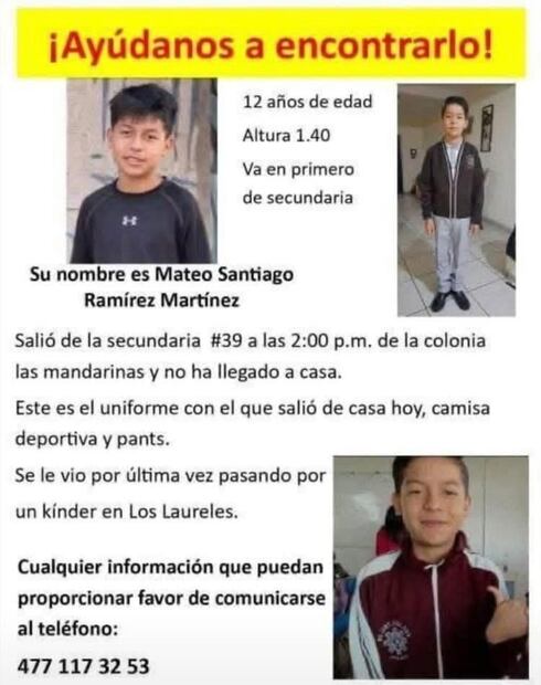 Alerta amber. Foto: Especial