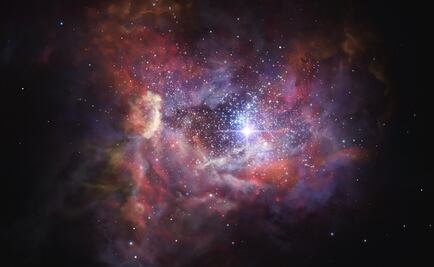 Detectan el polvo interestelar de una de las galaxias más lejanas conocidas