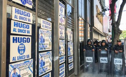 Alonso Ortiz toma edificio del SUTGCDMX tras ganar elecciones