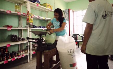 Inicia abasto en tiendas de Diconsa en Oaxaca