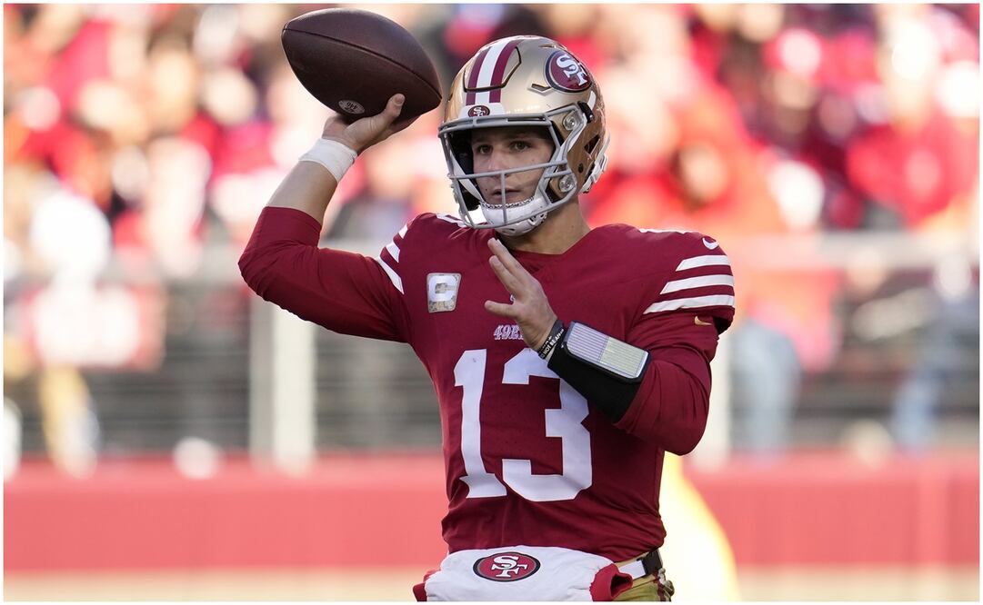 Brock Purdy al alza - Foto: AP