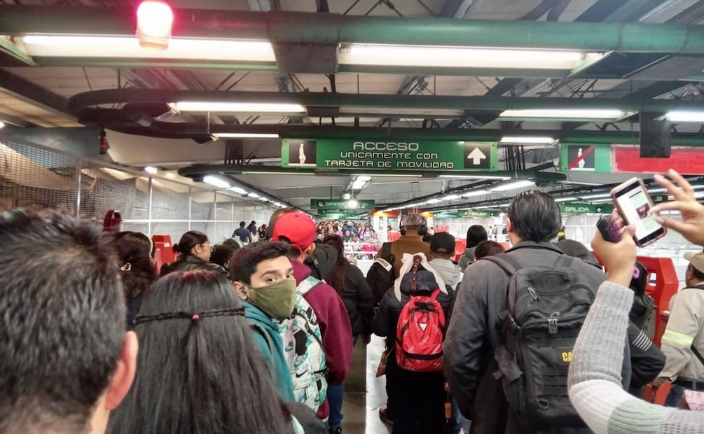 Metro CDMX: Implementan marcha de seguridad debido a lluvias. Foto: Especial