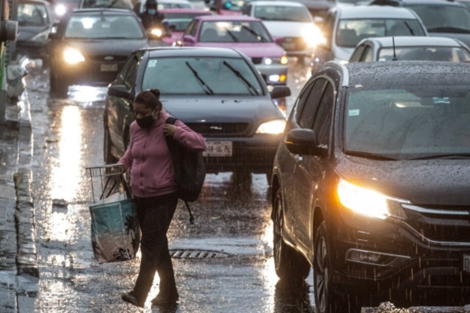 Imágenes de la tormenta de este viernes en la Ciudad de México