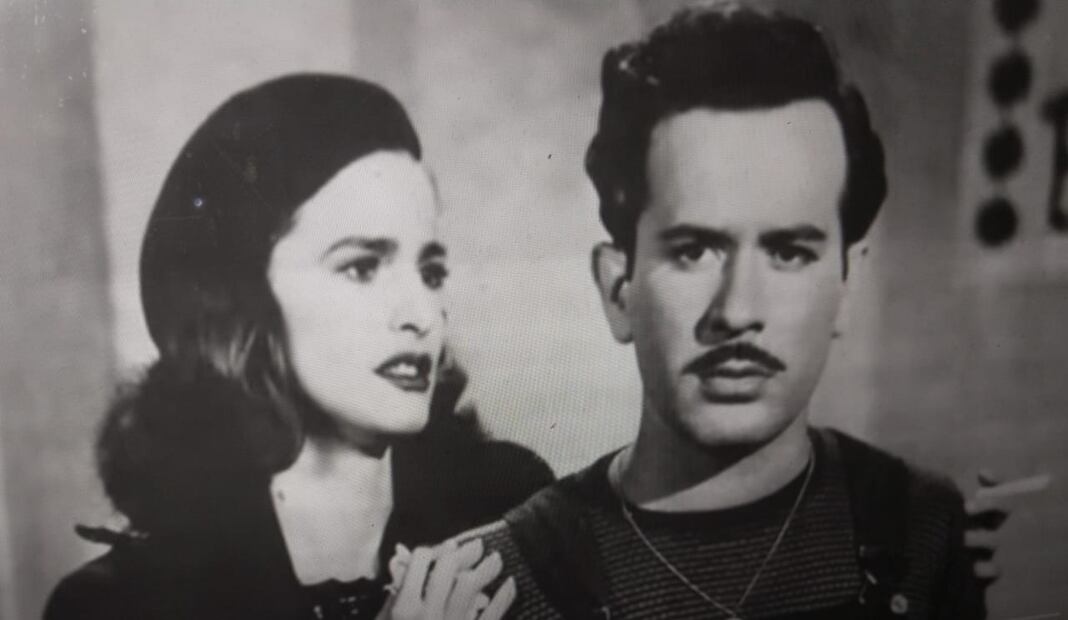 Carmen Montejo y Pedro Infante en "Nosotros los pobres", en 1948.