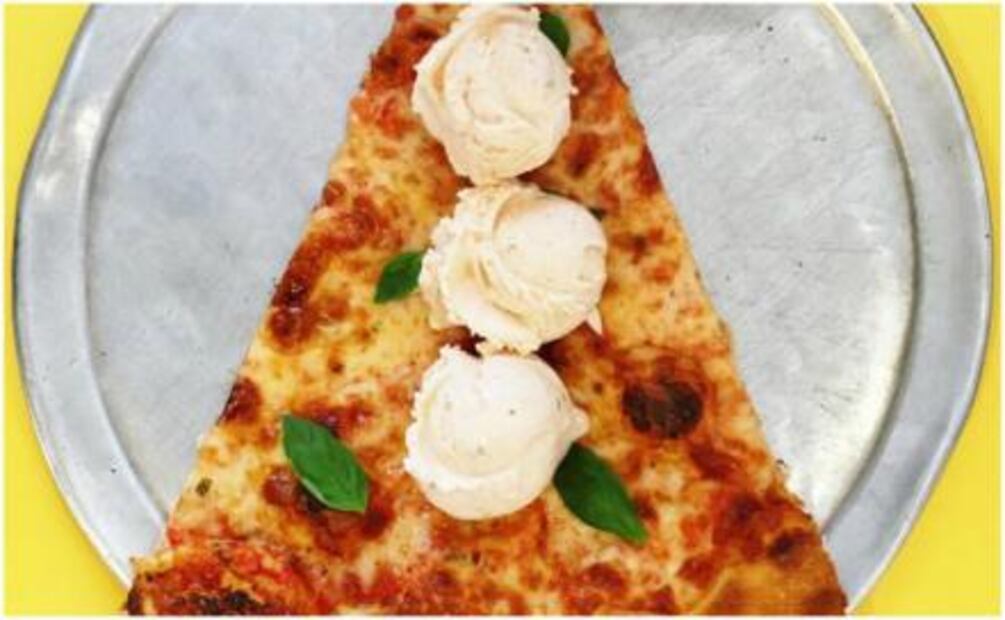 ¿Te atreverías a probar un helado sabor pizza?