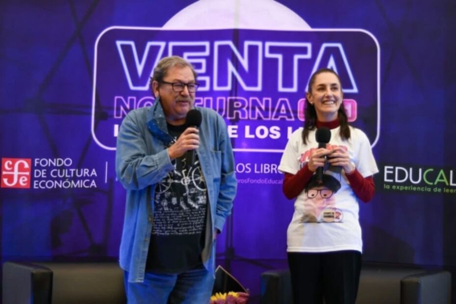 Sheinbaum anuncia próxima edición de la Feria del Libro en el Zócalo