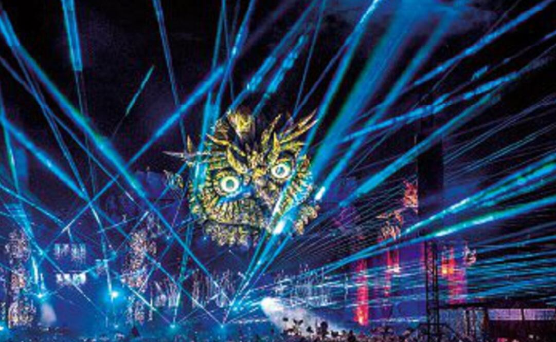 La fiesta electrónica terminó hasta las 2:00 horas  del lunes.  Foto: Cortesía OCESA