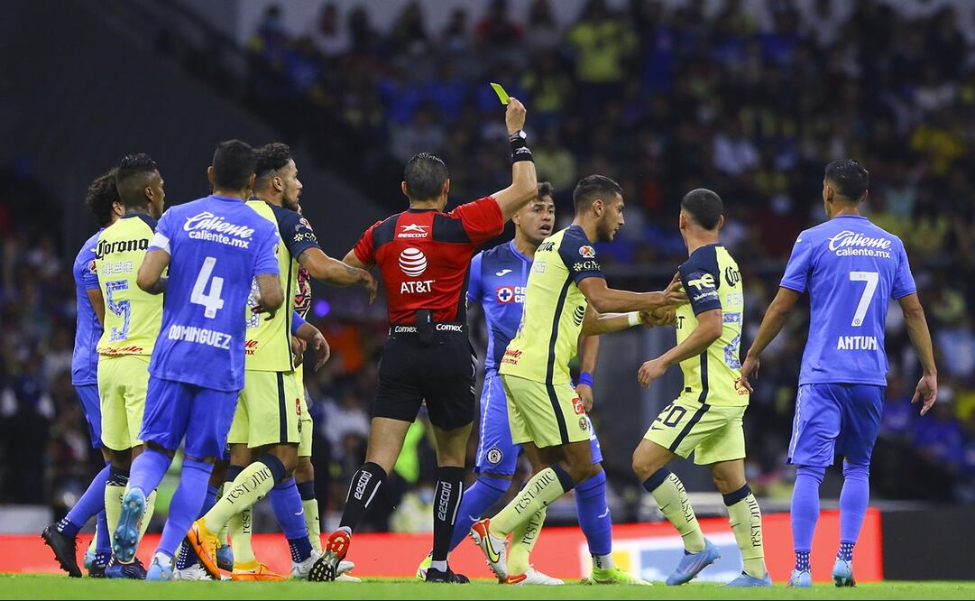 AMÉRICA EMPATÓ SIN GOLES ANTE CRUZ AZUL EN EL ESTADIO AZTECA - FOTO: IMAGO7