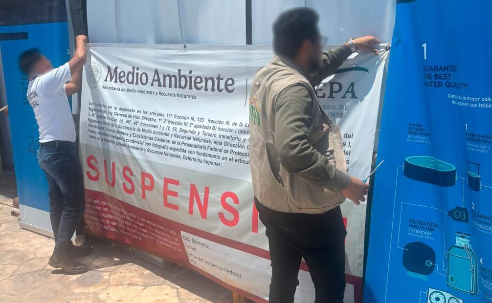 Profepa clausura definitivamente Dolphinaris Barceló en Quintana Roo. Foto: Especial