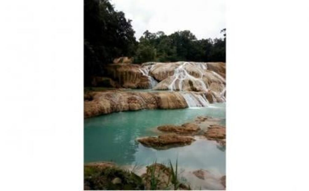 Realizan estudio por sequía en cascadas de Agua Azul