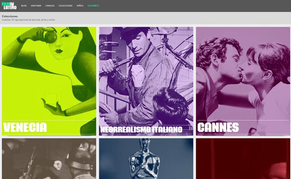  Filmin Latino tenía como objetivo facilitar al usuario la visualización de cine nacional y del orbe en línea, ya fuera de manera gratuita o a bajo costo.Foto: Especial 