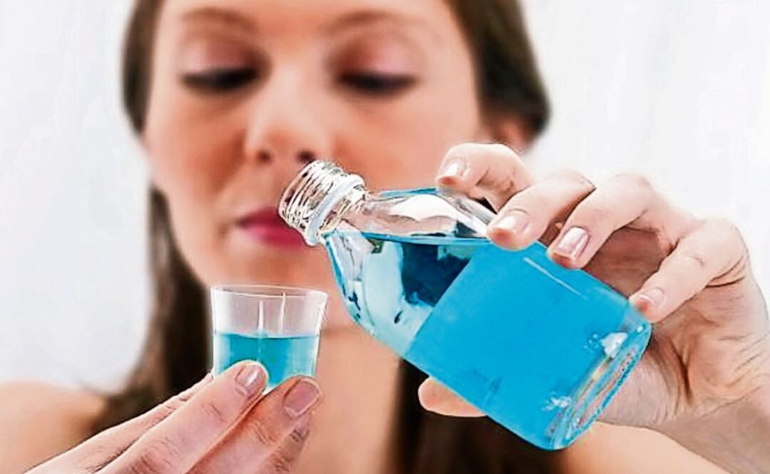 El enjuague bucal podría desactivar al virus que causa el COVID-19. Foto: Archivo/EL UNIVERSAL