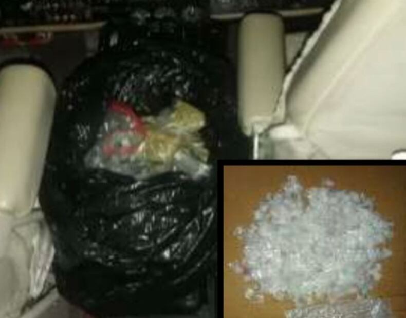 Abandonan avioneta con más de 800 dosis de cristal y marihuana en Veracruz