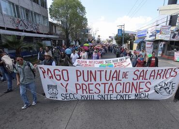 CNTE advierte que no habrá regreso a clases ni liberación de vías en Michoacán
