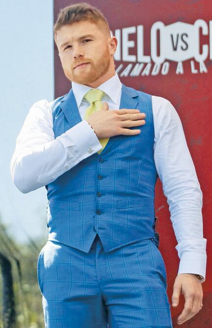 Saúl Álvarez mantiene su postura de distanciamiento con el CMB (IMAGO7)