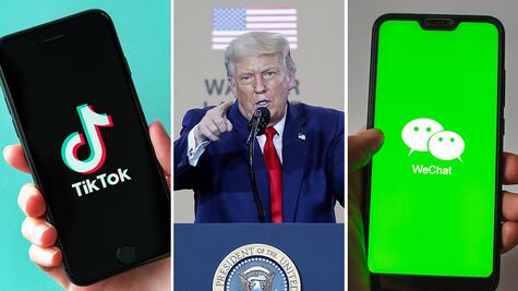 Trump prohíbe descargar TikTok y WeChat en EU a partir del domingo