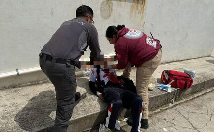 Estudiante agrede a compañero en bachilleres de Tlaxcala; directora del plantel es suspendida por negligencia