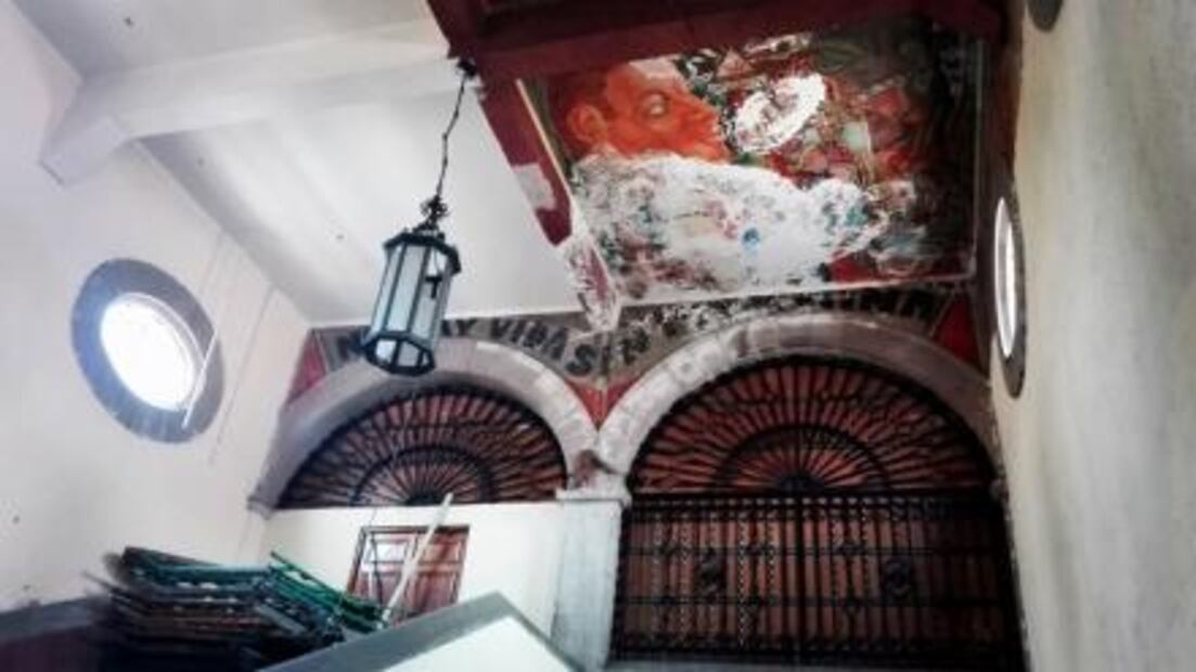 El arte de Diego Rivera en las paredes de un mercado