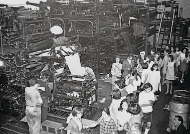 Las rotativas, el corazón de El Gran Diario de México