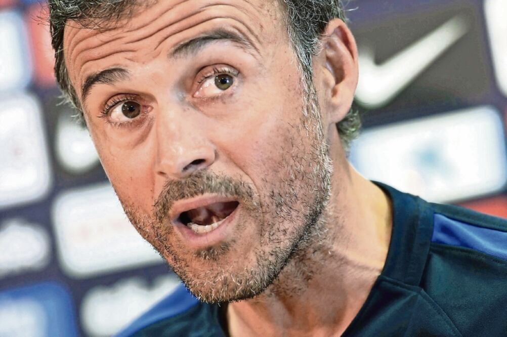 El entrenador del Barcelona estuvo tres campañas con los blaugrana (TONI ALBIR. EFE)