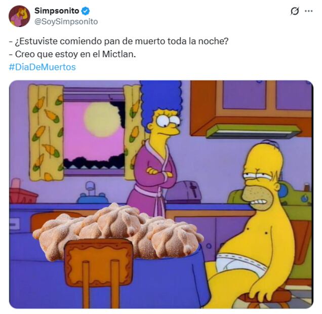 Memes de Día de Muertos. Foto: X