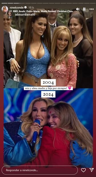 Ninel Conde se reencuentra con Anahí en "¿Quién es la máscara?" y las comparaciones inundan las redes.