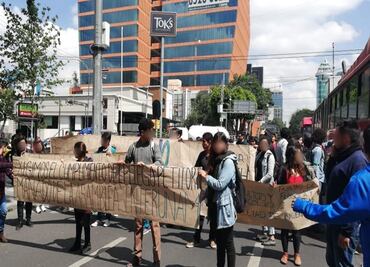 Alumnos de la Asamblea InterUNAM amagan con plantón en Rectoría