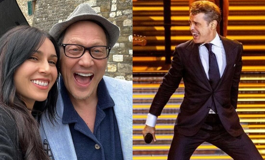 Rob Schneider junto a su esposa Patricia Maya. Fotos: Instagram oficial de los famosos.