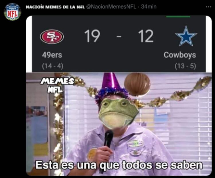 Los Dallas Cowboys vuelven a quedar eliminados en playoffs; estos son los mejores memes 