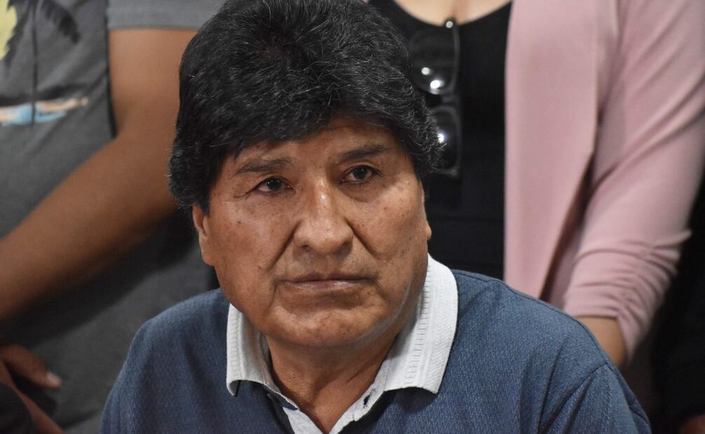 Morales indicó que se distanció de Arce, quien fue su ministro de Economía, en 2021 cuando personas leales a él le mostraron un “plan negro” creado por el presidente para sacarlo de la política. Foto: AFP