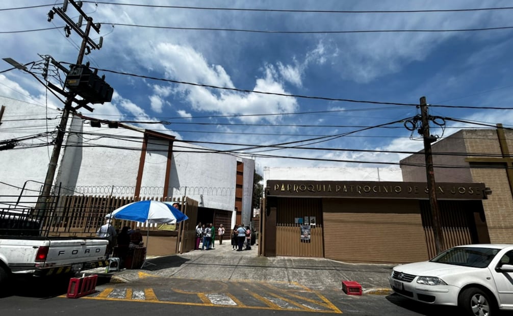 En la iglesia del Multifamiliar Tlalpan se reunieron incontables veces los vecinos después del sismo de 2017, convirtiéndola en un refugio de organización, esperanza y resistencia comunitaria. 
Foto: Dana Rufino/ EL UNIVERSAL