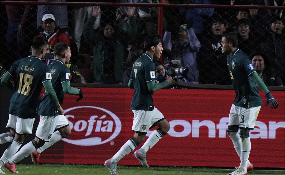 FOTO: AP - Bolivia derrota a Brasil; logra histórica clasificación al repechaje de la Copa del Mundo de 2026