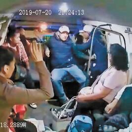 “Ahora los asaltantes golpean a los choferes”