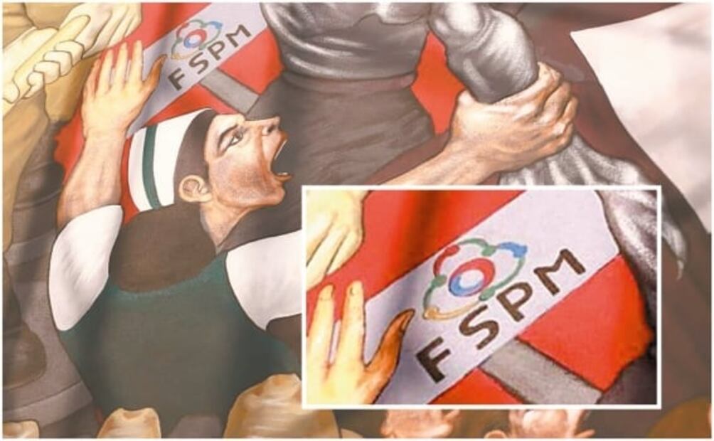 Incluyen en mural de Segob a fuerza política de Pedro Haces