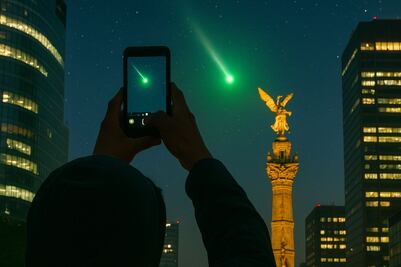 Así puedes fotografiar el cometa Lemmon con tu celular: aprovecha su paso este 25 de octubre