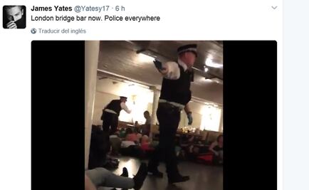 "¡Manténgase abajo!" captan momentos de pánico durante ataques de Londres